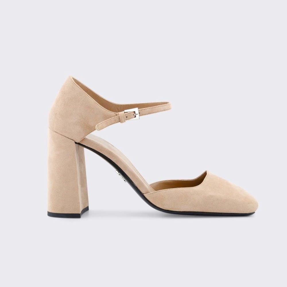 PRADA | Pump Suede Mary Jane Brown - Picture 5 of 7